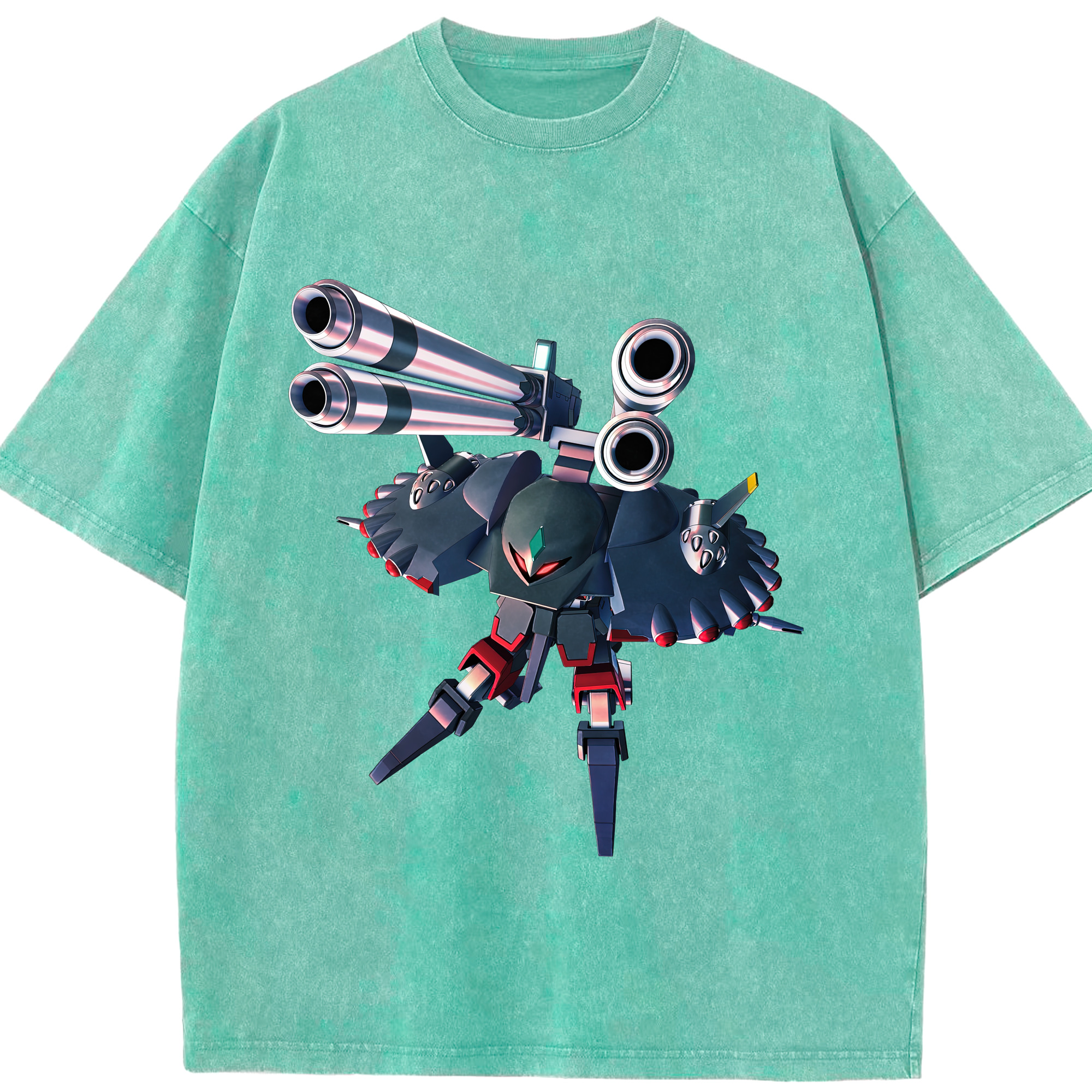 （画像用） 機動戦士ガンダム Mobile Suit Gundam 綿100% ヴィンテージ風 半袖Tシャツ（フロントプリント）